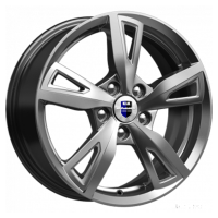 Литой диск КиК Фишт 6.5R16 5x114.3 DIA67.1 ET50 Dark platinum