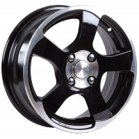 Литой диск СКАД Акула 5.5R14 5x100 DIA57.1 ET35 алмаз