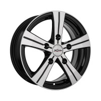 Литой диск X'trike X-121 6R15 5x139.7 DIA98 ET40 BK/FP