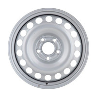 Штампованный диск TREBL 6.5R16 5x130 DIA84.1 ET43 Silver