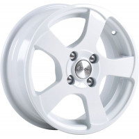 Литой диск СКАД Акула 5.5R14 4x98 DIA58.6 ET35 белый