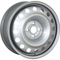 Штампованный диск TREBL 6.5R16 4x100 DIA60.1 ET40 Silver