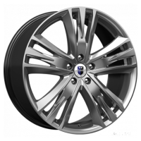 Литой диск КиК Атлас (КС661) 8.5R20 5x114.3 DIA67.1 ET35 ДАРК ПЛАТИНУМ