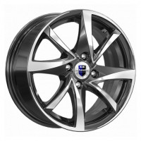 Литой диск КиК Игуана 6.5R15 4x100 DIA54.1 ET48 Dark platinum