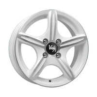 Литой диск КиК Мирель 6R14 4x98 DIA58.5 ET38 Алмаз вайт