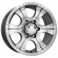 Литой диск КиК Байконур 7R15 5x139.7 DIA108.5 ET20 алмаз черный