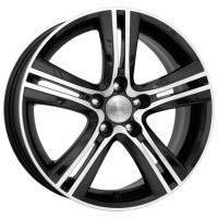 Литой диск КиК Борелли 6.5R16 5x114.3 DIA60.1 ET45 Алмаз-черный