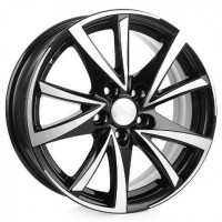 Литой диск КиК Игуана 6.5R16 5x114.3 DIA60.1 ET45 Almaz_black