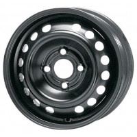 Штампованный диск TREBL 6R15 4x100 DIA56.6 ET49 Черный