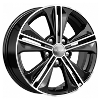 Литой диск КиК КС778 6R16 5x114.3 DIA67.1 ET43 алмаз черный