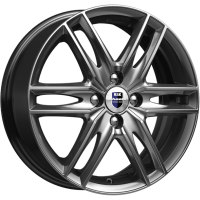 Литой диск КиК Монтеррей 6R16 5x114.3 DIA67.1 ET51 блэк платинум