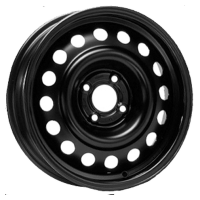 Штампованный диск TREBL 6R15 4x100 DIA54.1 ET48 Black