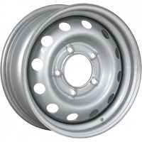 Штампованный диск TREBL 6R15 5x139.7 DIA98.6 ET40 Silver