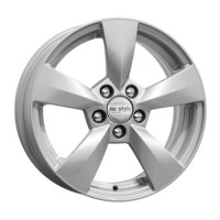 Литой диск КиК КС700 6R15 5x100 DIA57.1 ET38 сильвер