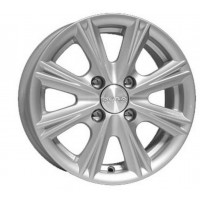 Литой диск КиК Аттика 5.5R14 4x98 DIA58.5 ET35 сильвер