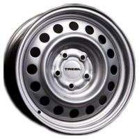 Штампованный диск TREBL 5.5R14 5x120 DIA67.1 ET40 Silver