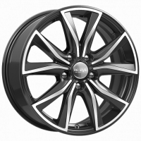 Литой диск КиК КС867 7R17 5x114.3 DIA60.1 ET39 алмаз черный