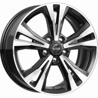 Литой диск СКАД KL-322 7R17 5x114.3 DIA66.1 ET40 алмаз