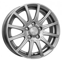 Литой диск КиК Сиеста 6R15 4x100 DIA67.1 ET45 Dark platinum