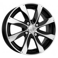 Литой диск КиК Джемини 5.5R14 4x100 DIA67.1 ET39 Dark platinum