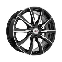 Литой диск X'trike X-120 7R17 5x112 DIA66.6 ET35 BK/FP