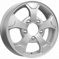 Литой диск КиК КС657 (НИВА 4х4) 5R16 5x139.7 DIA98 ET58 Silver