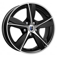 Литой диск КиК Кинезис 6.5R16 5x112 DIA57.1 ET46 алмаз черный