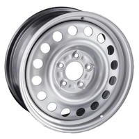 Штампованный диск TREBL 6.5R16 4x108 DIA63.3 ET37.5 Silver