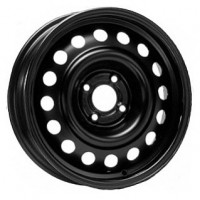Штампованный диск TREBL 6R16 4x100 DIA56.6 ET40 Black
