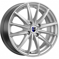 Литой диск КиК Пойнт Бланк 6R15 4x100 DIA67.1 ET35 сильвер