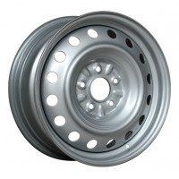 Штампованный диск TREBL 5.5R15 5x130 DIA84.1 ET75 Silver
