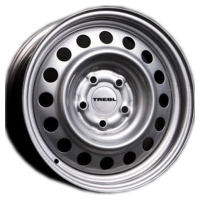 Штампованный диск TREBL 6R15 5x110 DIA65.1 ET35 Silver
