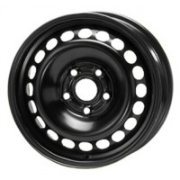 Штампованный диск TREBL 6.5R16 5x114.3 DIA66.1 ET45 Black