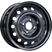 Штампованный диск TREBL 5R14 4x98 DIA58.6 ET35 Black