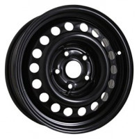 Штампованный диск TREBL 6R15 5x100 DIA56.1 ET55 Black