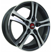 Литой диск Ё-wheels E14 6R15 5x100 DIA57.1 ET40 GMF