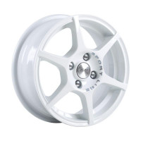 Литой диск СКАД Ягуар 5.5R14 4x98 DIA58.6 ET38 алмаз-белый