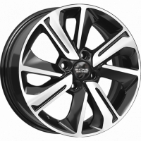 Литой диск СКАД KL-319 6R15 4x100 DIA54.1 ET46 алмаз